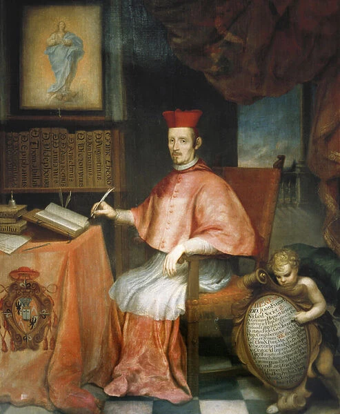 Cardinal Juan Everardo Nithard, 1674 (oil on canvas)