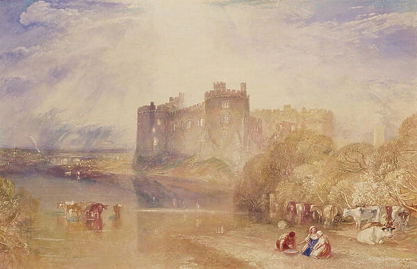 Carew Castle, Pembroke, c. 1832 (w / c on paper)