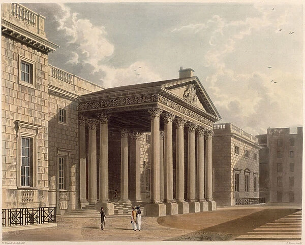 Carlton House from History of Royal Residences (print)
