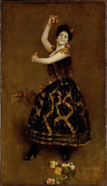 Carmencita, 1890 (oil on canvas)