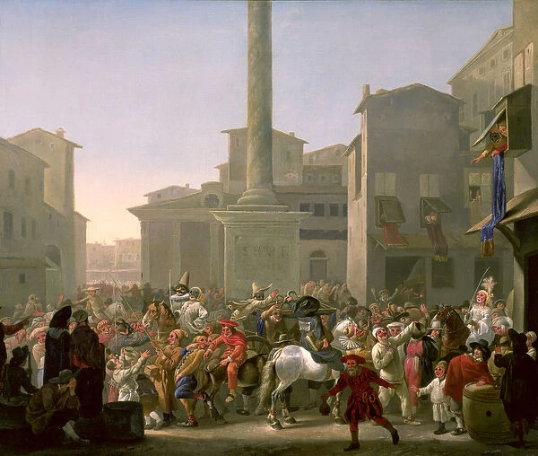Carnival in Rome, c. 1650-51
