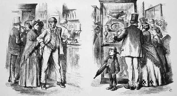 Cartoon by John Tenniel, 1850