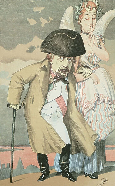 Cartoon of Napoleon III, Vanity Fair