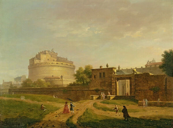 Castel Sant Angelo, Rome, 1776 (oil on canvas)