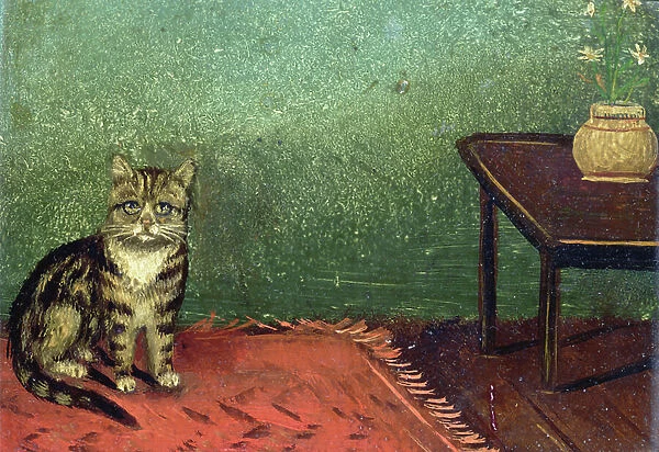 The Cat sat on the Mat, 1893 (board)