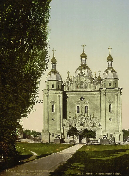 Cathedral St. Peter and St. Paul, Kiev in Russia (i.e. Ukraine), c.1890-c.1900