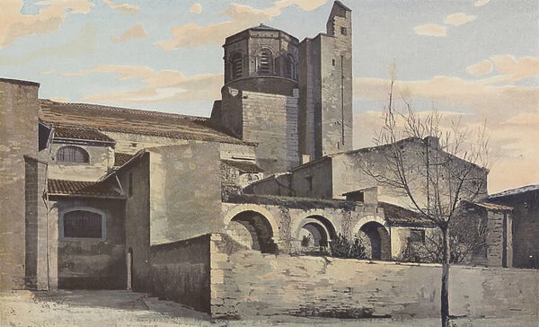 Cavaillon, Eglise Saint-Veran-Cotes (colour photo)