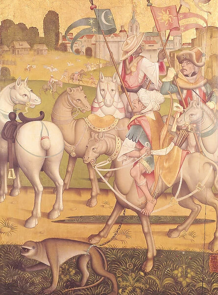 The Cavalcade of the Magi, c. 1460 (oil on panel)
