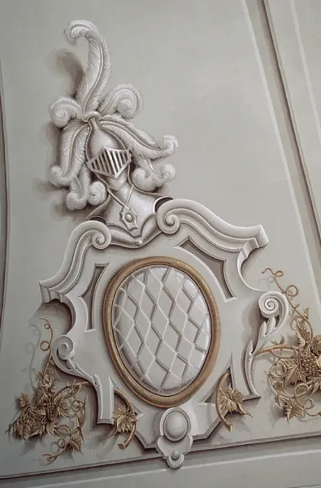 Framed Print : Ceiling decoration from the upper gallery, Chateau Grimaldi, Cagnes-sur-Mer, Provence-Alpes-Cote d'Azur, France, 17th century Framed Print : Ceiling decoration from the upper gallery, Chateau Grimaldi, Cagnes-sur-Mer, Provence-Alpes-Cote d'Azur, France, 17th century