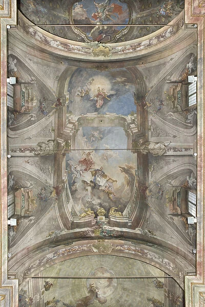 Ceiling of the nave (fresco)
