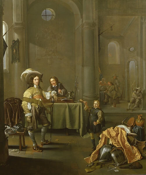 The Celebration of the liberation of a cathedral by the Dutch Militia