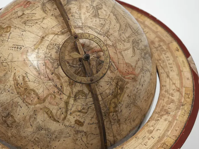 Framed Print : A celestial globe