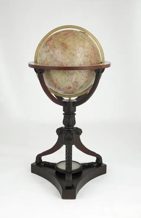 Framed Print : Celestial Globe on a stand