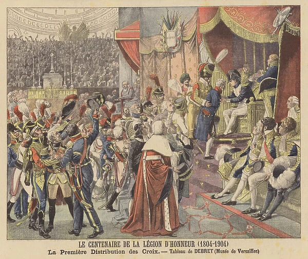 Centenary of the Legion d honneur (1804-1904) (colour litho)
