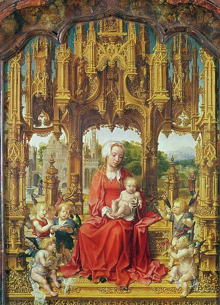 Central panel of the Malvagna Triptych, c. 1513-15 (oil on panel)