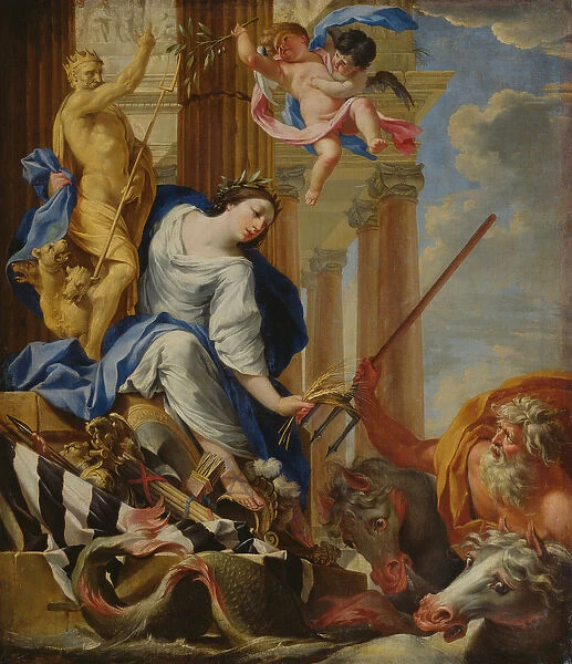 Ceres Vanquishing the Attributes of War (oil on canvas)
