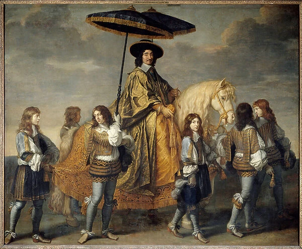 Chancellor Seguier (1588-1672) The Chancellor is surrounded by servants