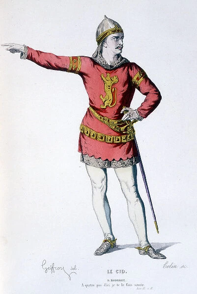 The character of Don Rodrigue in the tragi comedie Le Cid - Full Theatre