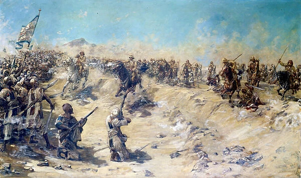 Charge of the 21st Lancers at Omdurman