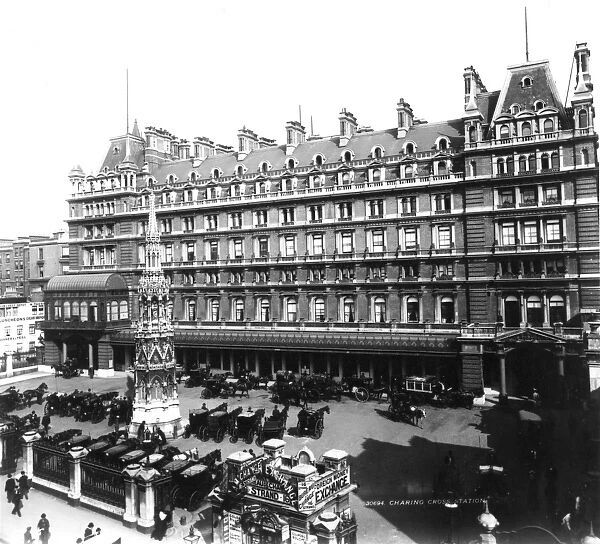 Charing Cross Station Hotel, 19th Century (photograph)