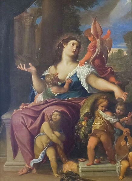 Charity (oil on canvas)