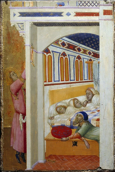 The Charity of St. Nicholas of Bari (or St. Nicholas of Myra, 270-345)