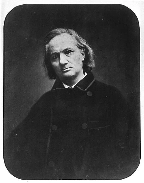 Charles Baudelaire (1821-1867), French poet, 1865, by Carjat