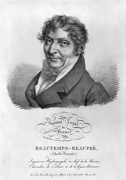 Charles de Beautemps-Beaupre (1766-1854) from Recueil de portraits de personnages