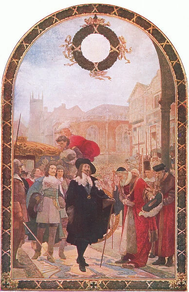 Charles I demanding the five members of the Guildhall 1641-1642
