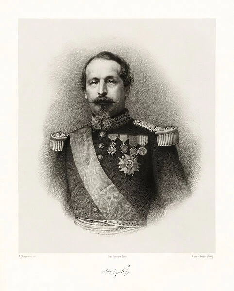 Charles Louis Napoleon Bonaparte, 1865-66 (litho)