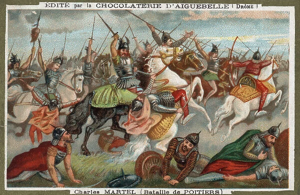 Charles Martel arrested Muslims at the Battle of Poitiers in 732