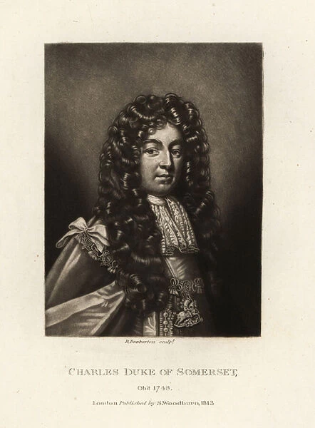 Charles Seymour, 6th Duke of Somerset. 1813 (engraving)