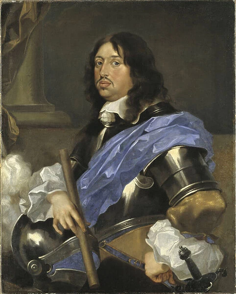 Charles X Gustave roi de Suede - Portrait of the King Charles X Gustav of Sweden
