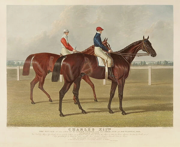 Charles XII, the Winner of the Great St. Leger Stakes at Doncaster, 1839