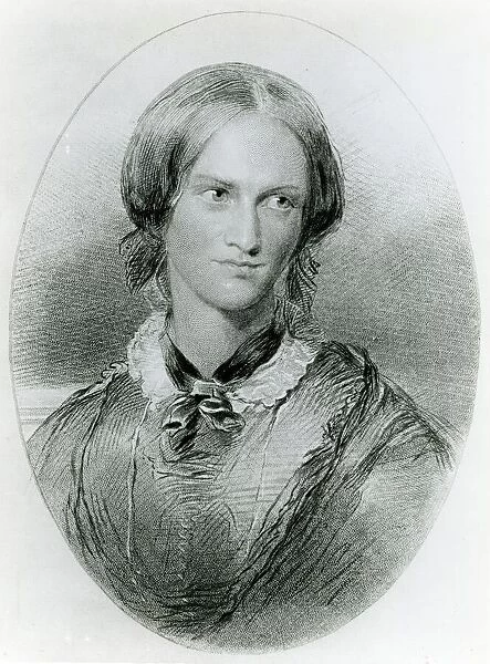 Charlotte Bronte, engraved by James Charles Armytage, c. 1850 (engraving)