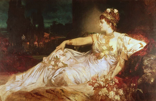 Charlotte Wolter as the Empress Messalina