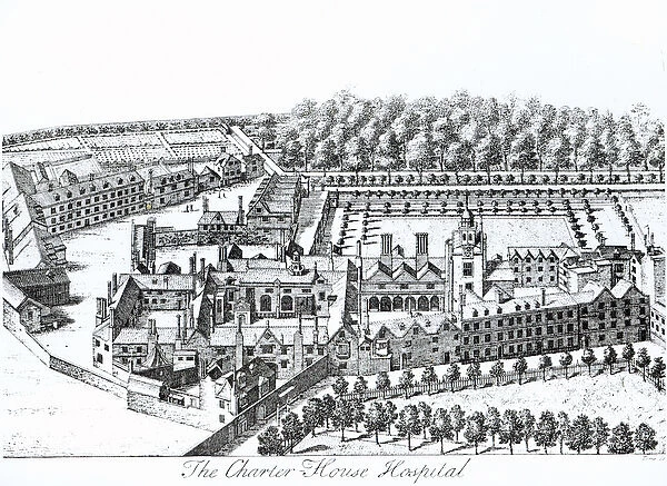The Charterhouse Hospital, c. 1720 (engraving)