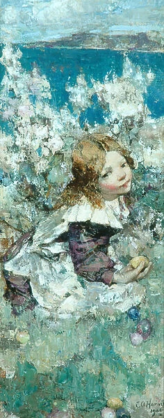 Child in the Spring, 1906 (oil on canvas)