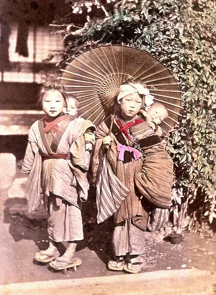 Children in Japan, late 19th century - Archives of Foreign Missions