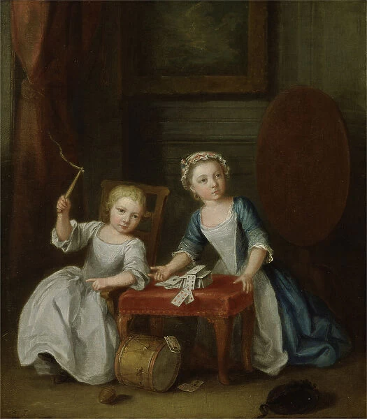 Two Children of the Nollekens Family, Probably Jacobus and Maria Sophia