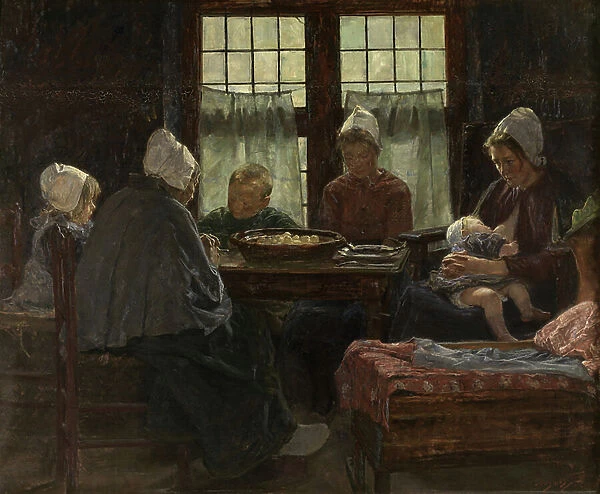 Children of the Sea, 1898 (oil on canvas)