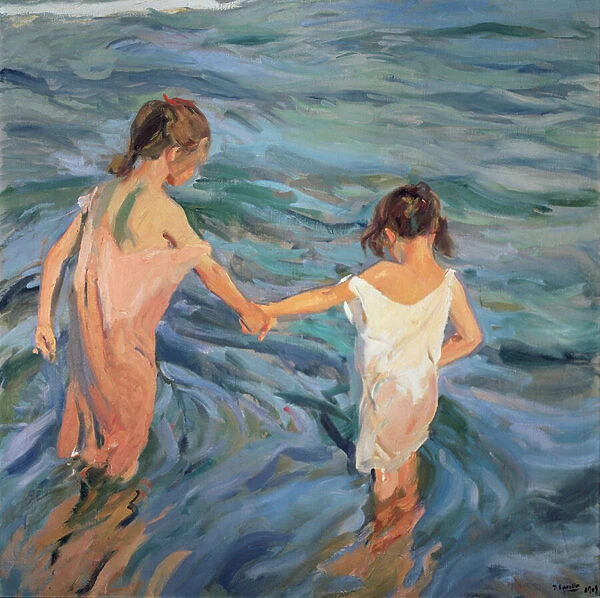 Children in the Sea, 1909