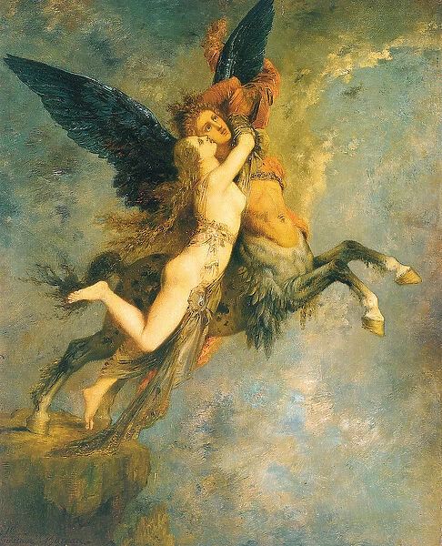 The Chimera, 1866 (oil on panel)