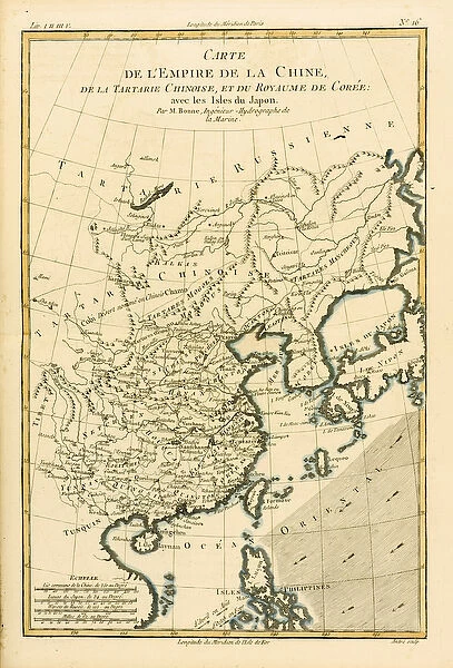 The Chinese Empire, Chinese Tartary and the Kingdom of Korea, with the Islands of Japan