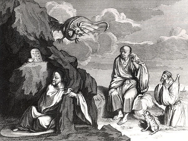 Chinese Magicians and Sorcerers, illustration from