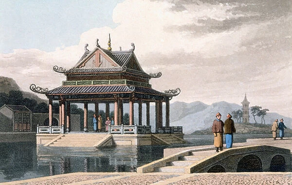 Chinese Pavilion, 1810 (coloured aquatint)