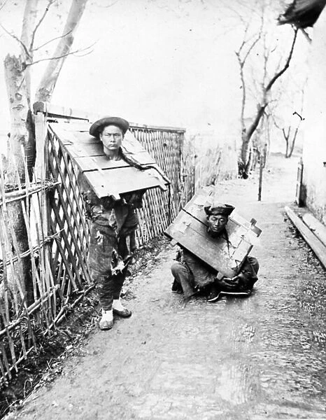 Chinese Prisoners, c. 1880 (b  /  w photo)