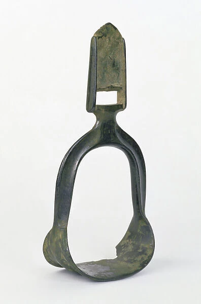 Chinese Stirrup, 6th-7th century (bronze)
