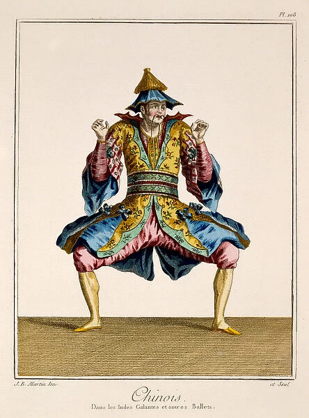 Chinois, from the Ballet des Indes Galantes, late 18th century