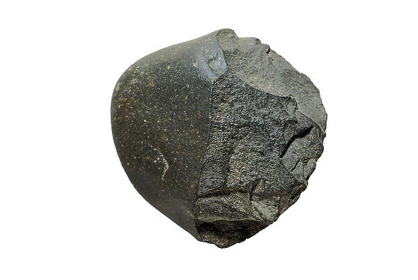 Chopper on pebble. Lower Paleolithic